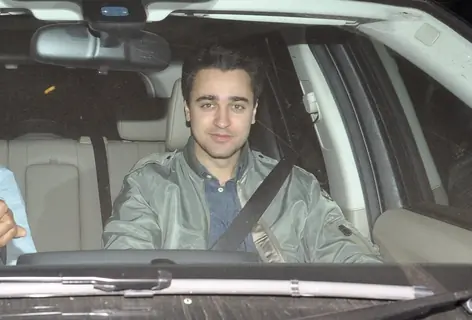 Imran Khan was snapped at Salman Khan's Birthday Bash