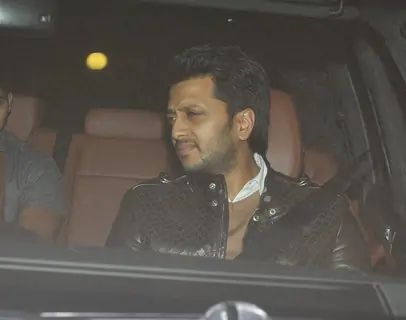 Riteish Deshmukh was snapped at Salman Khan's Birthday Bash