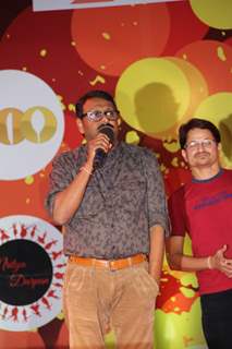 Vijay Patkar interacts with the audience at the Promotions of Mitwaa