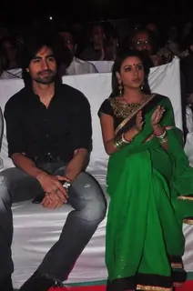 Harshad Chopra and Pratyusha Banerjee were snapped at Mulund Fest
