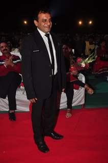 Paresh Ganatra poses for the media at Mulund Fest