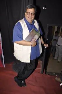 Subhash Ghai poses for the media at Ali Peter John Book Launch