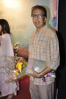 Anant Mahadevan poses for the media at Ali Peter John Book Launch