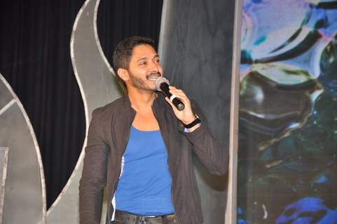 Shreyas Talpade interacts with the audience at Star Nite Event