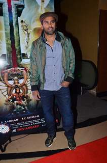 Bosco Martis poses for the media at the Trailer Launch of I