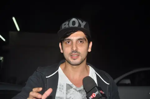 Zayed Khan Snapped at PVR Cinemas