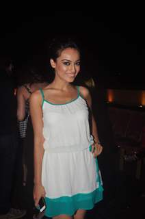 Surbhi Jyoti poses for the media at Ravi Dubey's Birthday Bash