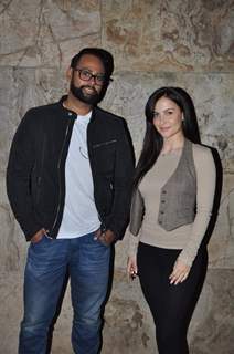 Andy and Elli Avram at the Screening of Big Eyes