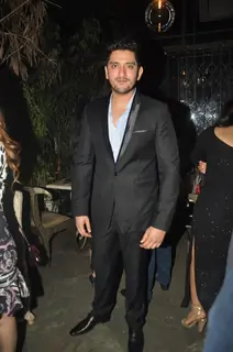 Shaad Randhawa poses for the media at Nido's New Year Bash
