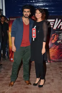 Arjun Kapoor and Sonakshi Sinha at the Promotions of Tevar at IIT Powai