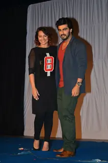 Arjun Kapoor and Sonakshi Sinha at the Promotions of Tevar at IIT Powai