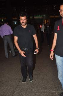 Anil Kapoor was seen at Airport