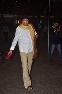 Mithun Chakraborty Snapped at Airport