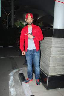 Rahul Vaidya Snapped at Airport