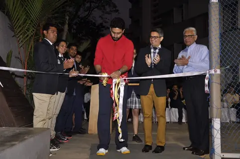 Abhishek Bachchan Inaugurates Jamnabai Narsee School's World-class Multisport Court