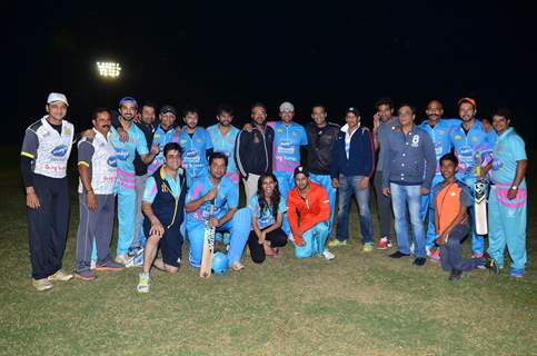 Team poses for the media at CCL Practice Session