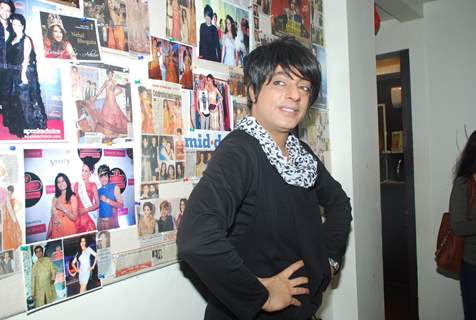 Rohhit Verma poses for the media at the Launch of his New Collection