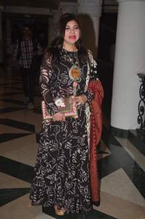 Alka Yagnik was snapped at the Launch of Puja Miri Yagnik's Book Curse Of The Winwoods