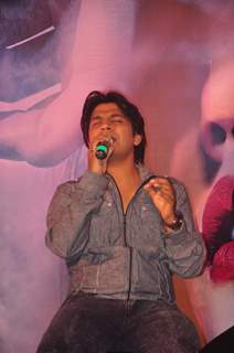 Ankit Tiwari was snapped singing at the Music Launch of Khamoshiyan