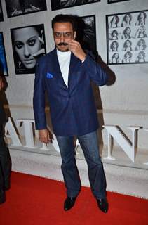 Gulshan Grover poses for the media at Dabboo Ratnani's Calendar Launch