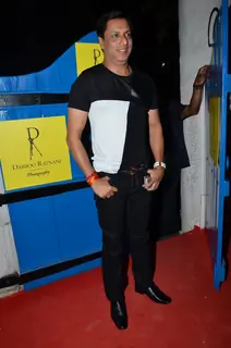 Madhur Bhandarkar poses for the media at Dabboo Ratnani's Calendar Launch