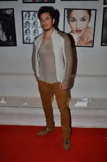 Ali Zafar poses for the media at Dabboo Ratnani's Calendar Launch