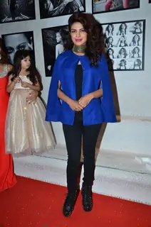 Priyanka Chopra poses for the media at Dabboo Ratnani's Calendar Launch