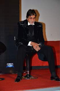 Amitabh Bachchan was snapped at the Trailer Launch of Shamitabh