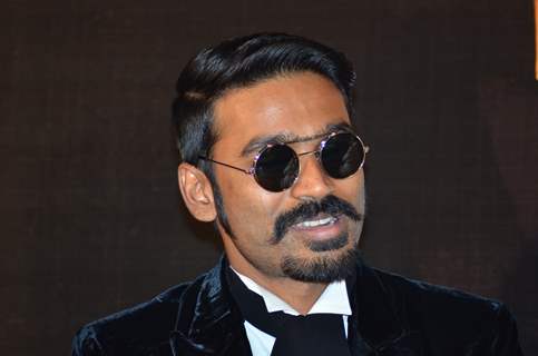 Dhanush was snapped at the Trailer Launch of Shamitabh