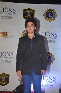 Faisal l Khan poses for the media at Lion Gold Awards