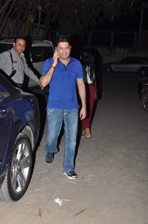 Bhushan Kumar was snapped at the Special Screening of Tevar