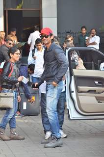 Sushant Singh Rajput was snapped at the Airport