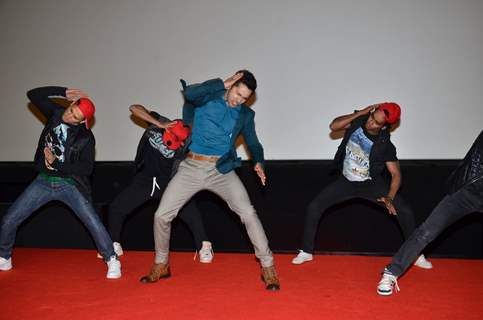 Varun Dhawan was seen performing at the Music Launch of Badlapur