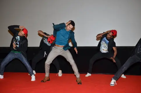 Varun Dhawan was seen performing at the Music Launch of Badlapur