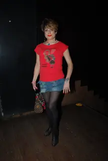 Bobby Darling poses for the media at Kamaal Rashid Khan's Birthday Bash