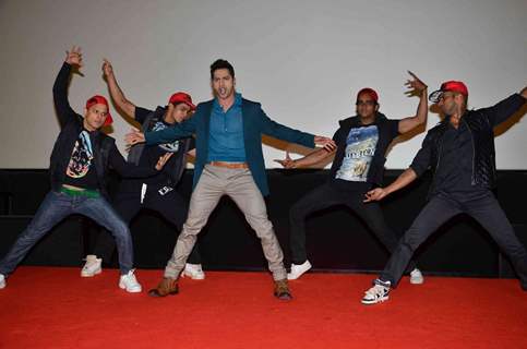 Varun Dhawan performs at the Song Launch of Badlapur