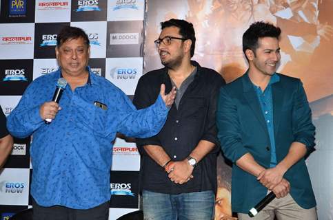 David Dhawan speaks about Varun Dhawan at the Song Launch of Badlapur