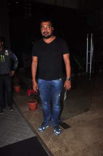 Anurag Kashyap poses for the media at Farah Khan's Birthday Bash