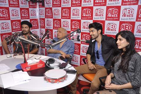 Team during the Promotions of Khamoshiyan on Red FM