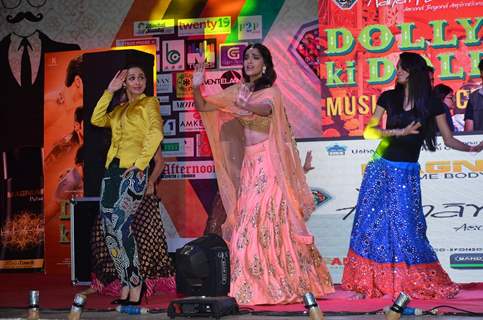 Sonam Kapoor and Malaika Arora Khan perform at the Music Launch of Dolly Ki Doli