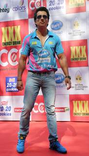 Sonu Sood was at the CCL Match Between Mumbai Heroes and Veer Maratha