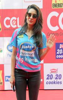 Lisa Haydon was at the CCL Match Between Mumbai Heroes and Veer Maratha