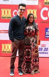 Arpita Khan and Ayush Sharma at the CCL Match Between Mumbai Heroes and Veer Maratha