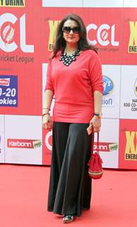 Poonam Dhillon was at the CCL Match Between Mumbai Heroes and Veer Maratha