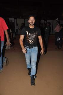 Shreyas Talpade was snapped at Umang Police Show