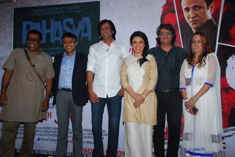 Team of Rahasya poses for the media at the Trailer Launch