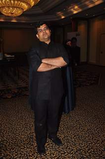 Jitesh Pillai poses for the media at the Press Conference of the 60th Britannia Filmfare Awards 2014