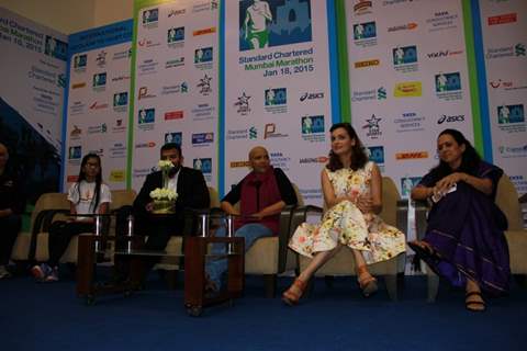 Dia Mirza supports Swades NGO for SCMM Marathon