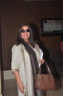 Shabana Azmi poses for the media at Jazbaa Script Reading Session