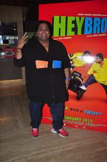 Ganesh Acharya poses for the media at the Launch of the Movie Hey Bro